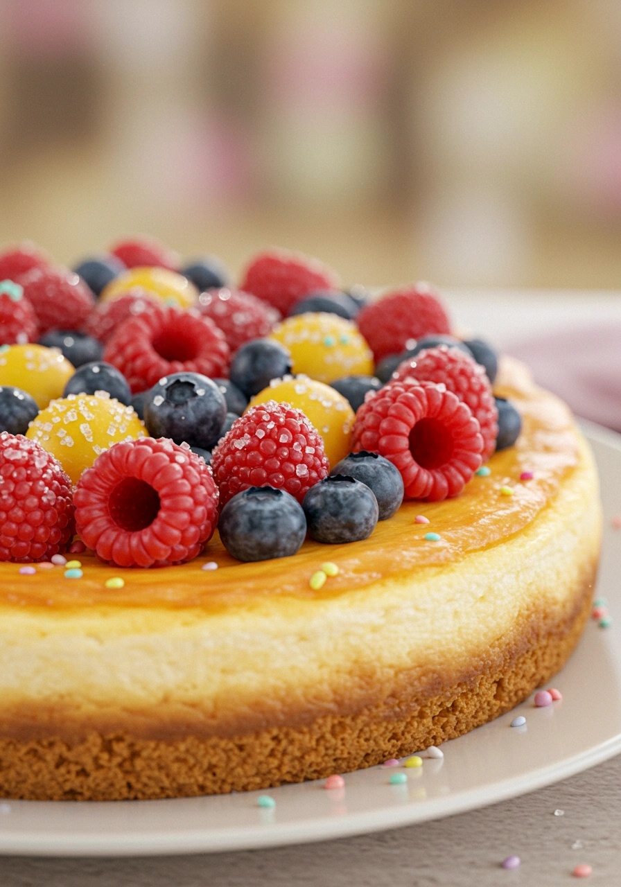 Fruit Cheesecake Sugar Treats - tertiary view